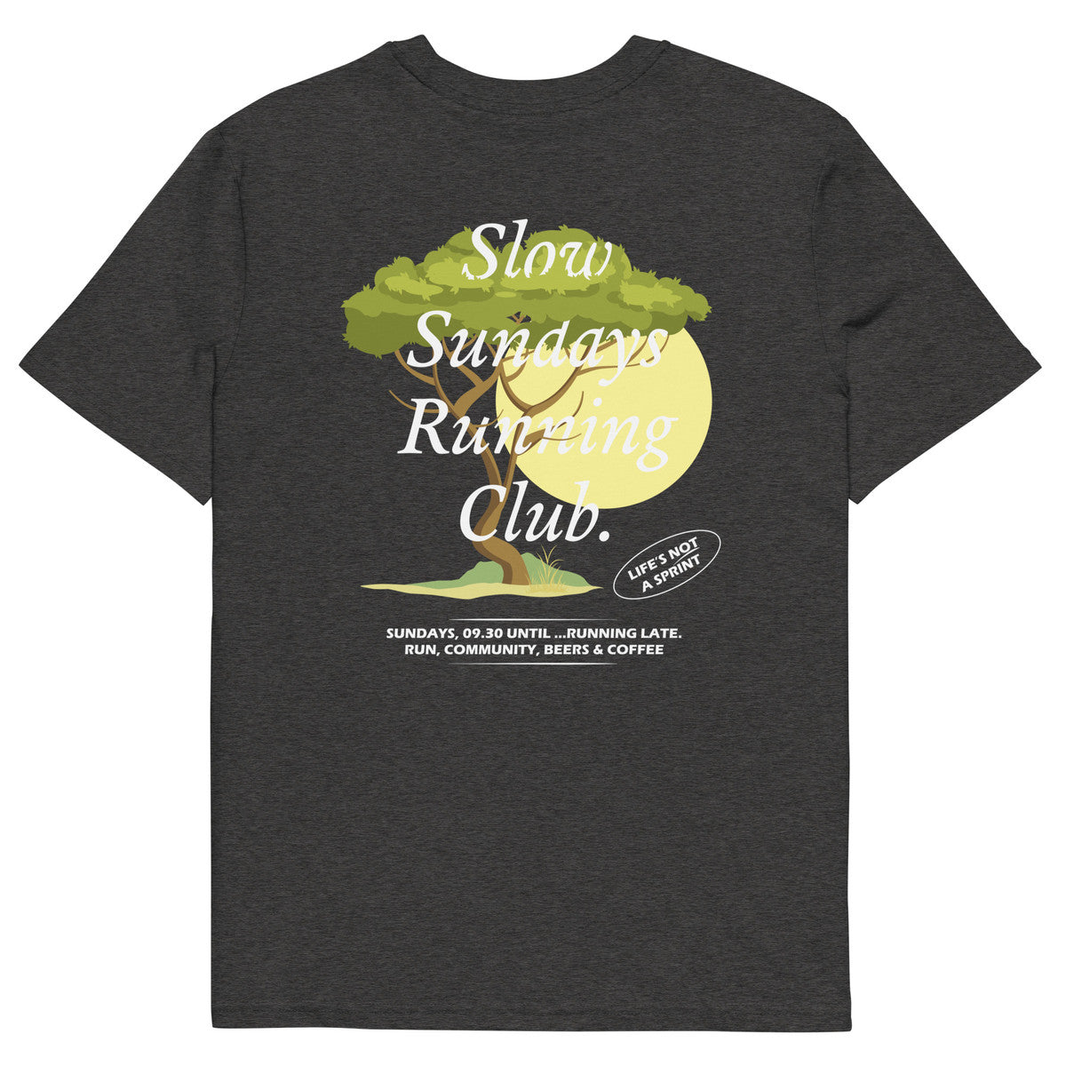 Savannah Slow Sundays Running Club Organic Cotton T-Shirt