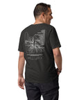 GUSTATORY London Coffee Scene Organic Cotton Embroidered T-Shirt
