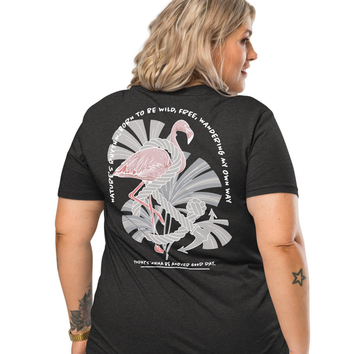 Flamingo Another Good Day Organic Cotton T-Shirt