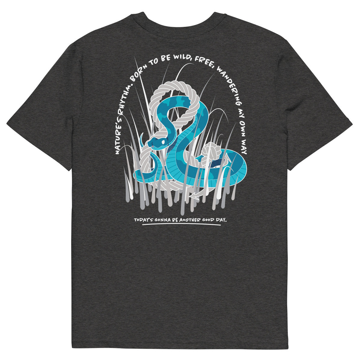 Snake Another Good Day Organic Cotton T-Shirt