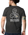GUSTATORY Coffee Alchemist Organic Cotton Embroidered T-Shirt