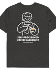 GUSTATORY Coffee Alchemist Organic Cotton Embroidered T-Shirt