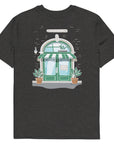 GUSTATORY Coffee & Chats Organic Cotton Embroidered T-Shirt