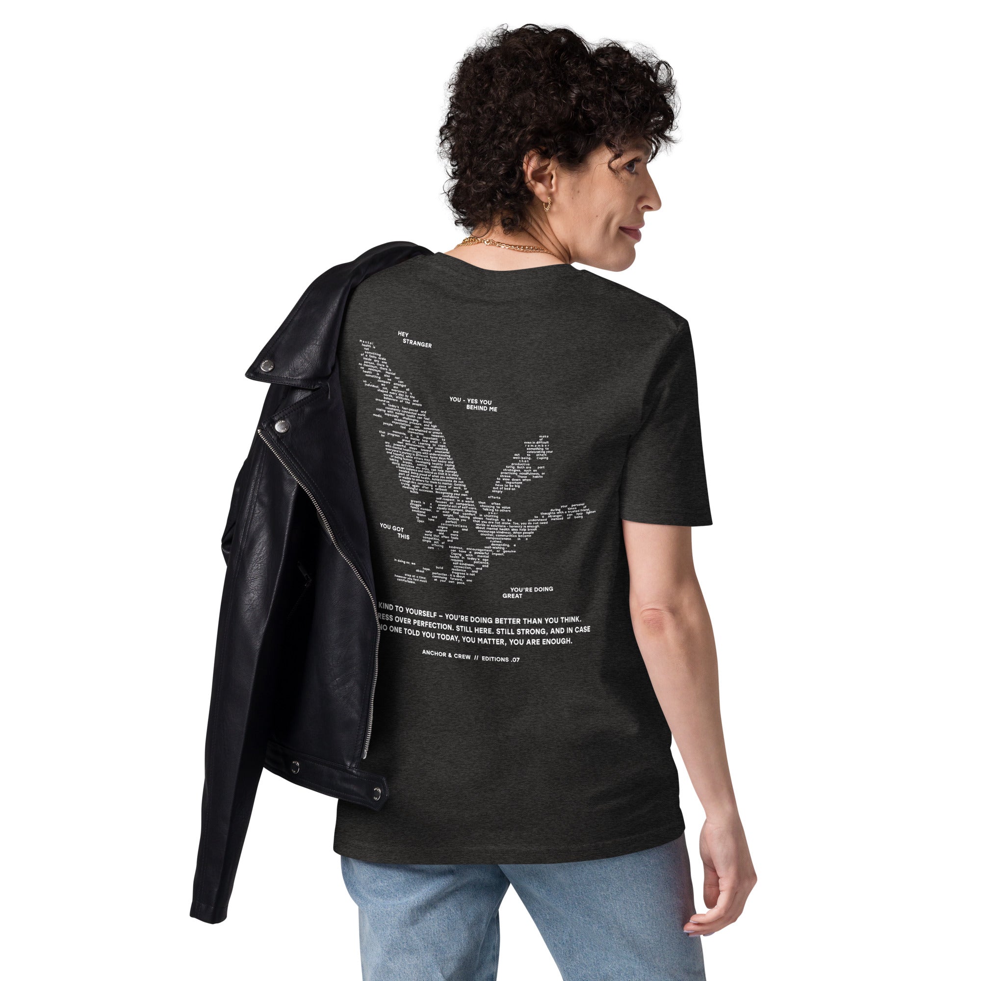 07 You Are Enough x Mental Health EDITIONS Organic Cotton T-Shirt