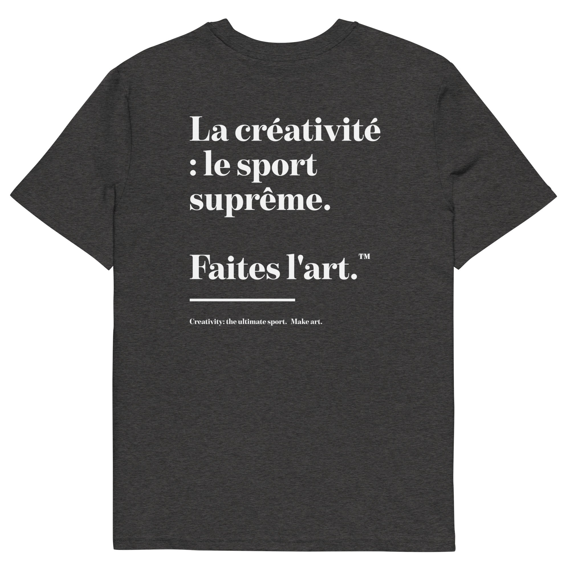 Make Art Creative Standard Organic Cotton T-Shirt