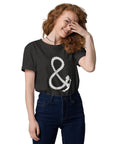 Oversized Ampersand Signature Organic Cotton T-Shirt
