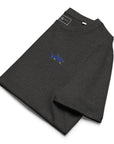Shark Gone Swimming In The Wild Organic Cotton Embroidered T-Shirt