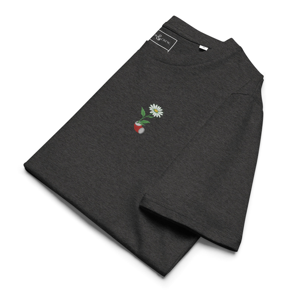 Daisy Garden Dystopia Organic Cotton Embroidered T-Shirt