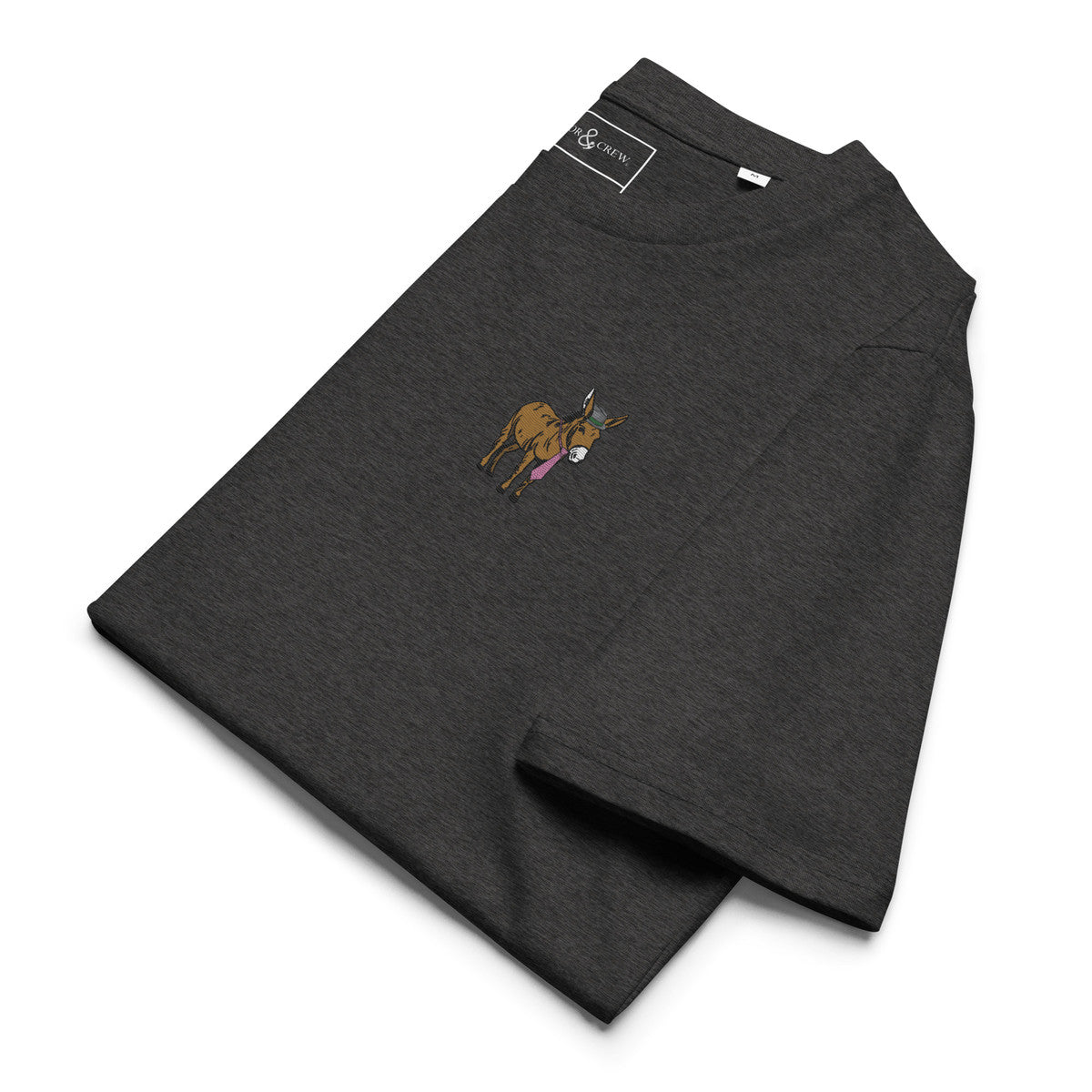 Smart Ass Actual Life Organic Cotton Embroidered T-Shirt