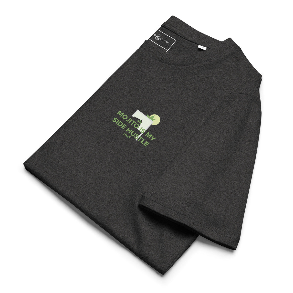 Mojito Is My Side Hustle Club Organic Cotton T-Shirt