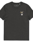 The Drummer Monkey Organic Cotton Embroidered T-Shirt