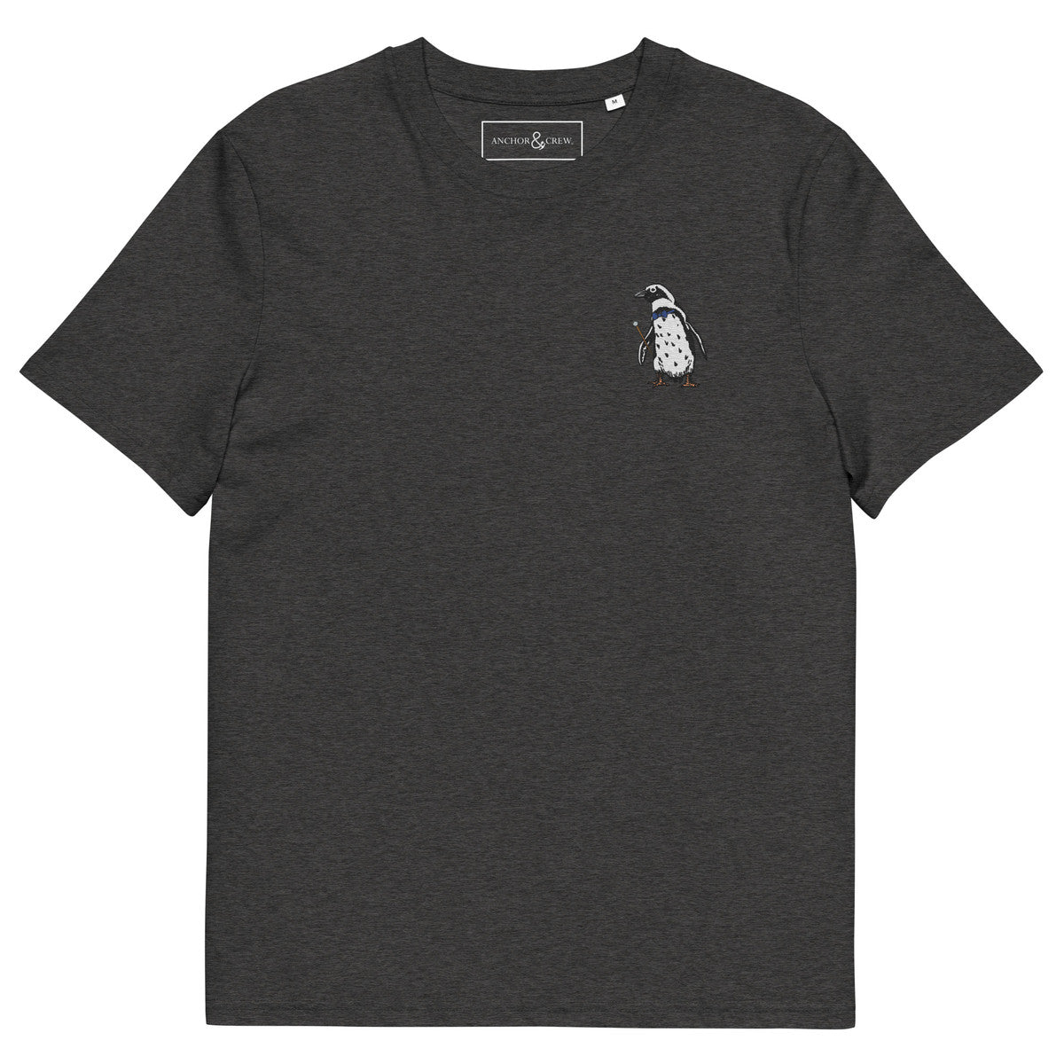 Penguin Suit Actual Life Organic Cotton Embroidered T-Shirt