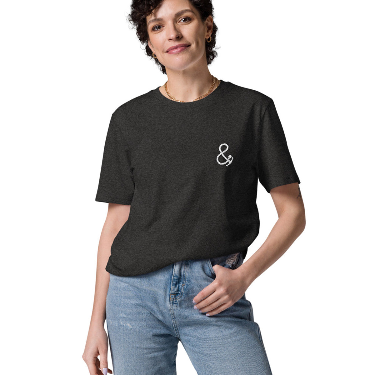 Palm Tree Slow Sundays Running Club Organic Cotton T-Shirt