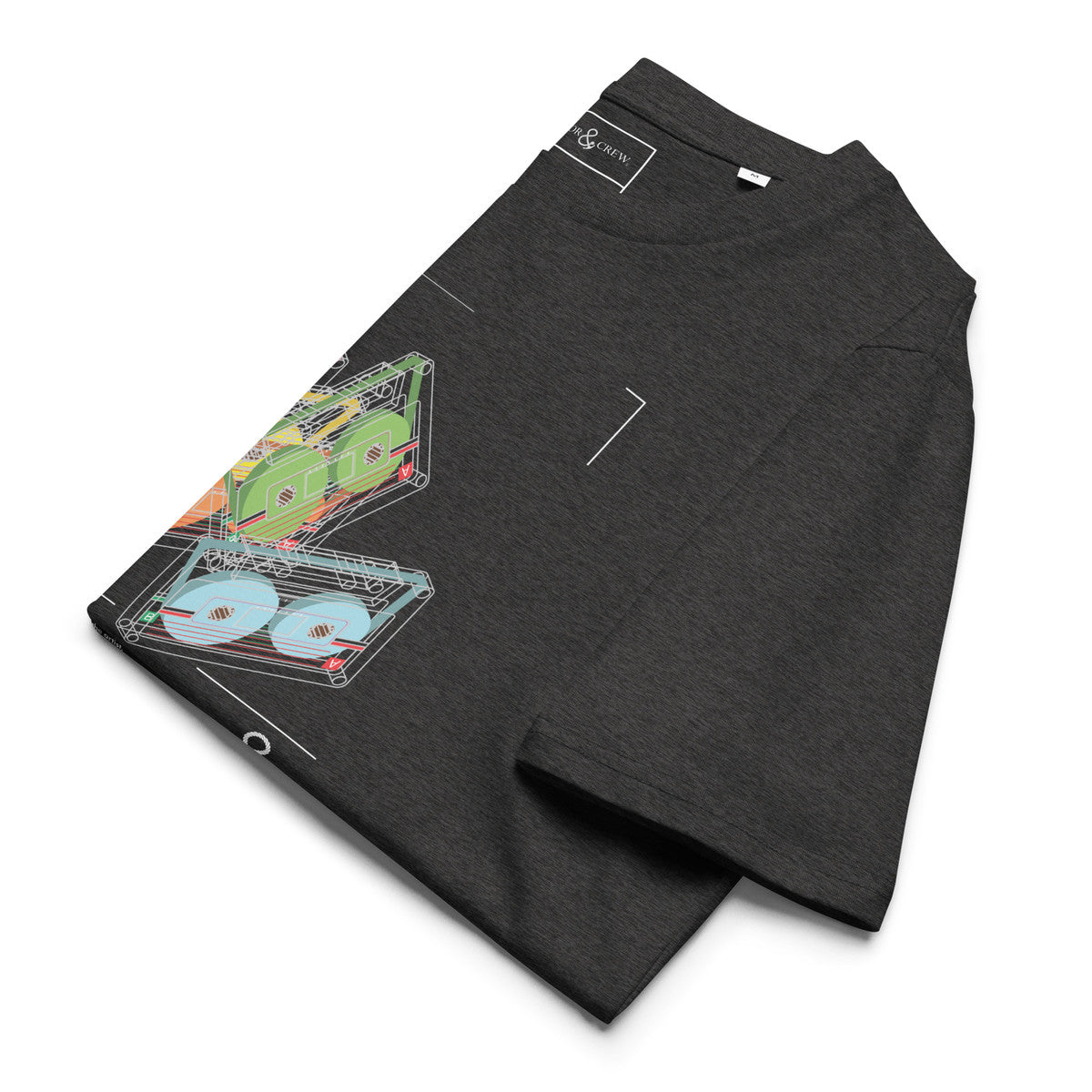 Just Press Play Cassettes Archives Organic Cotton T-Shirt