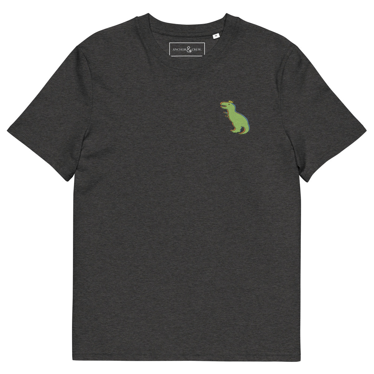 T-Rex Snap Dancin' In The Wild Organic Cotton Embroidered T-Shirt