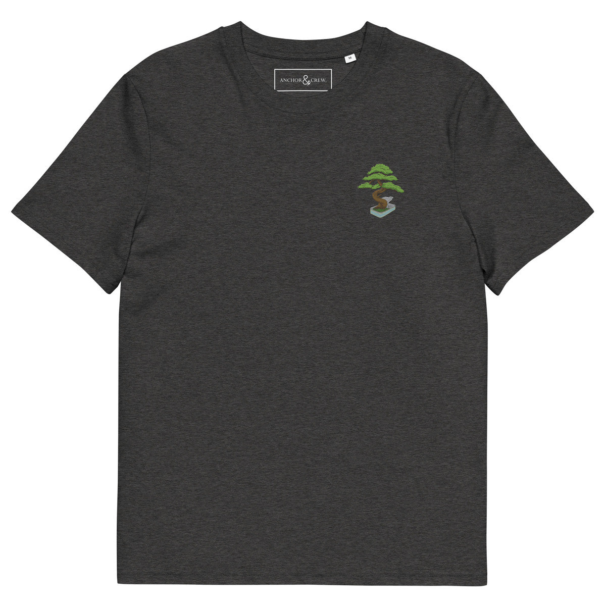 Bonsai Garden Dystopia Organic Cotton Embroidered T-Shirt