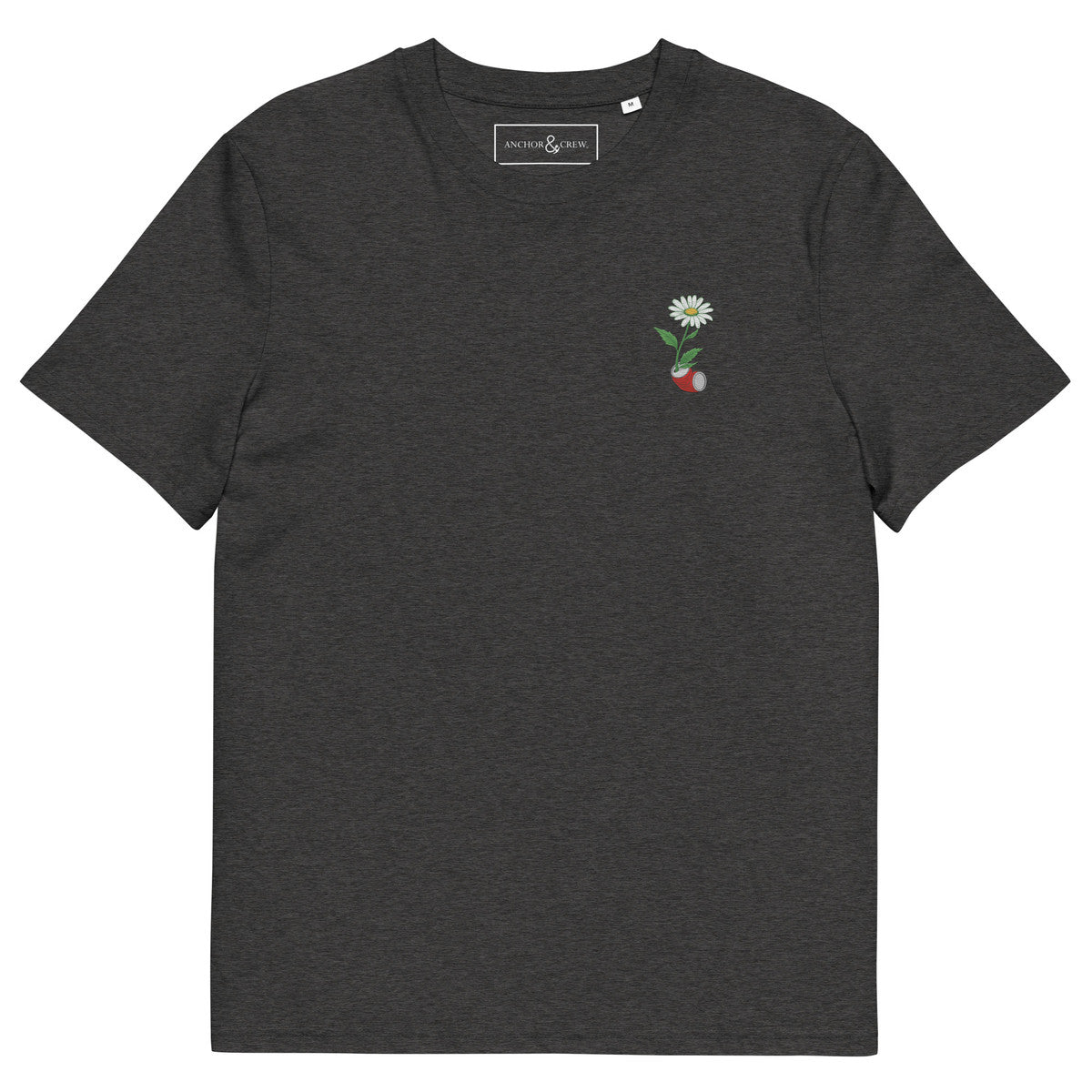 Daisy Garden Dystopia Organic Cotton Embroidered T-Shirt