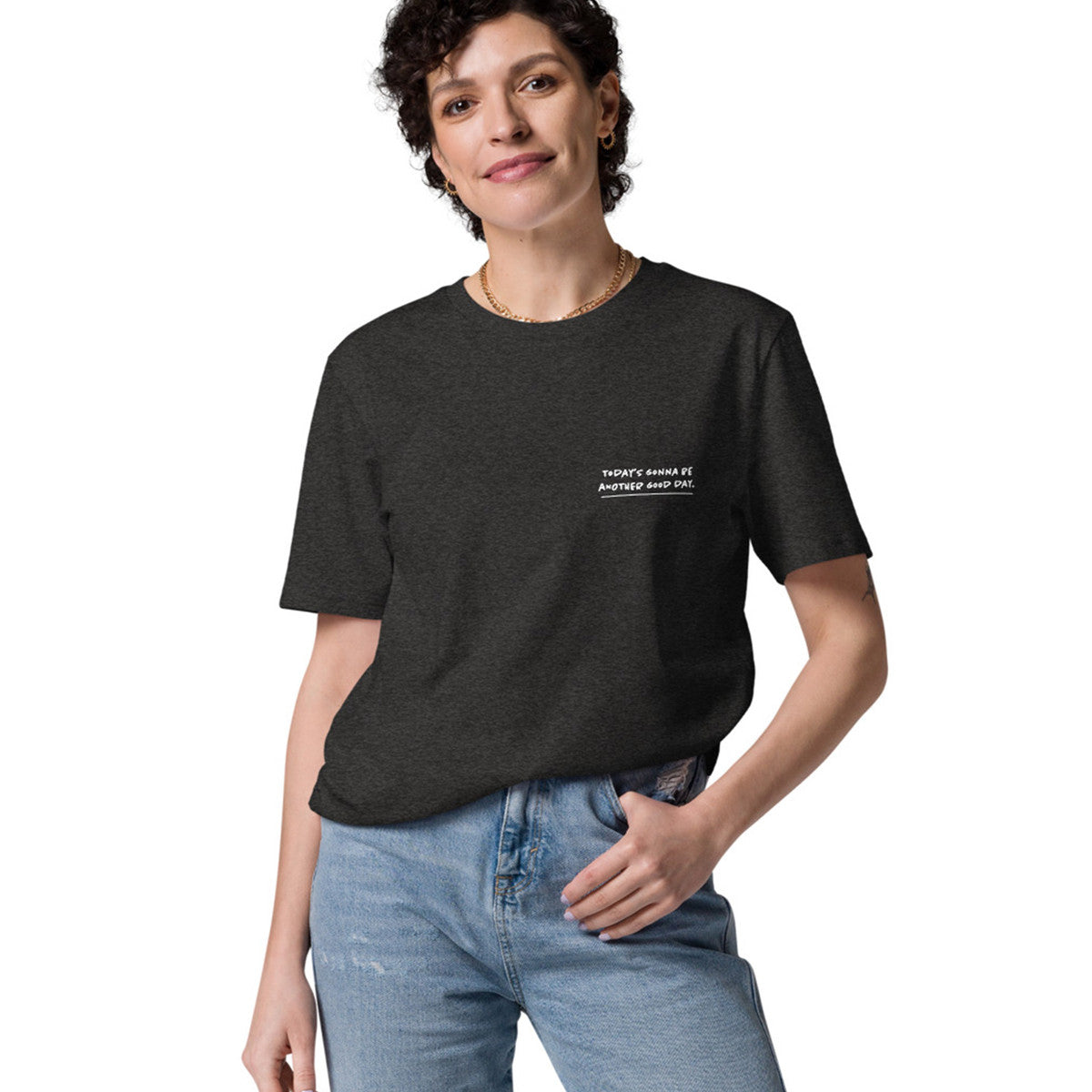 Koi Fish Another Good Day Organic Cotton T-Shirt