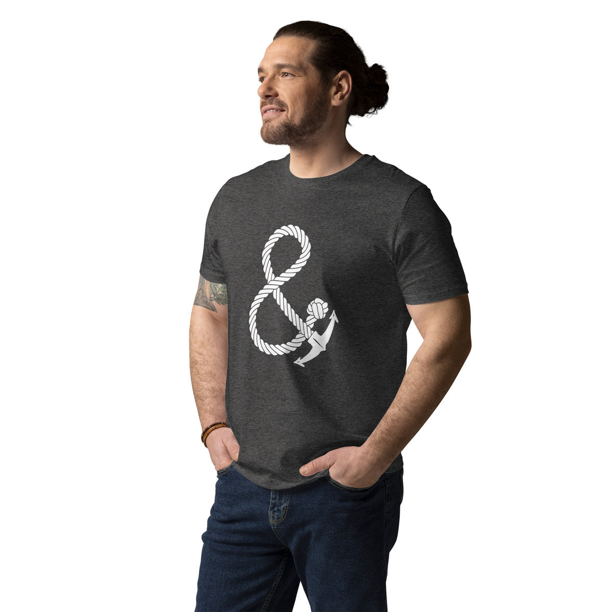 Oversized Ampersand Signature Organic Cotton T-Shirt