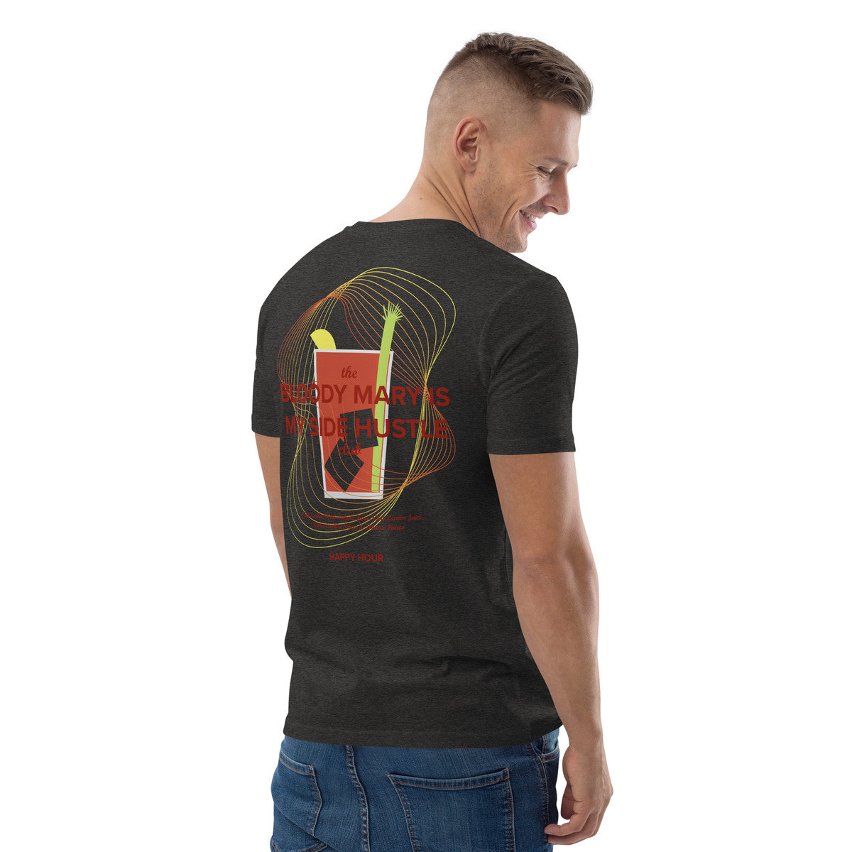 Bloody Mary Is My Side Hustle Club Organic Cotton T-Shirt