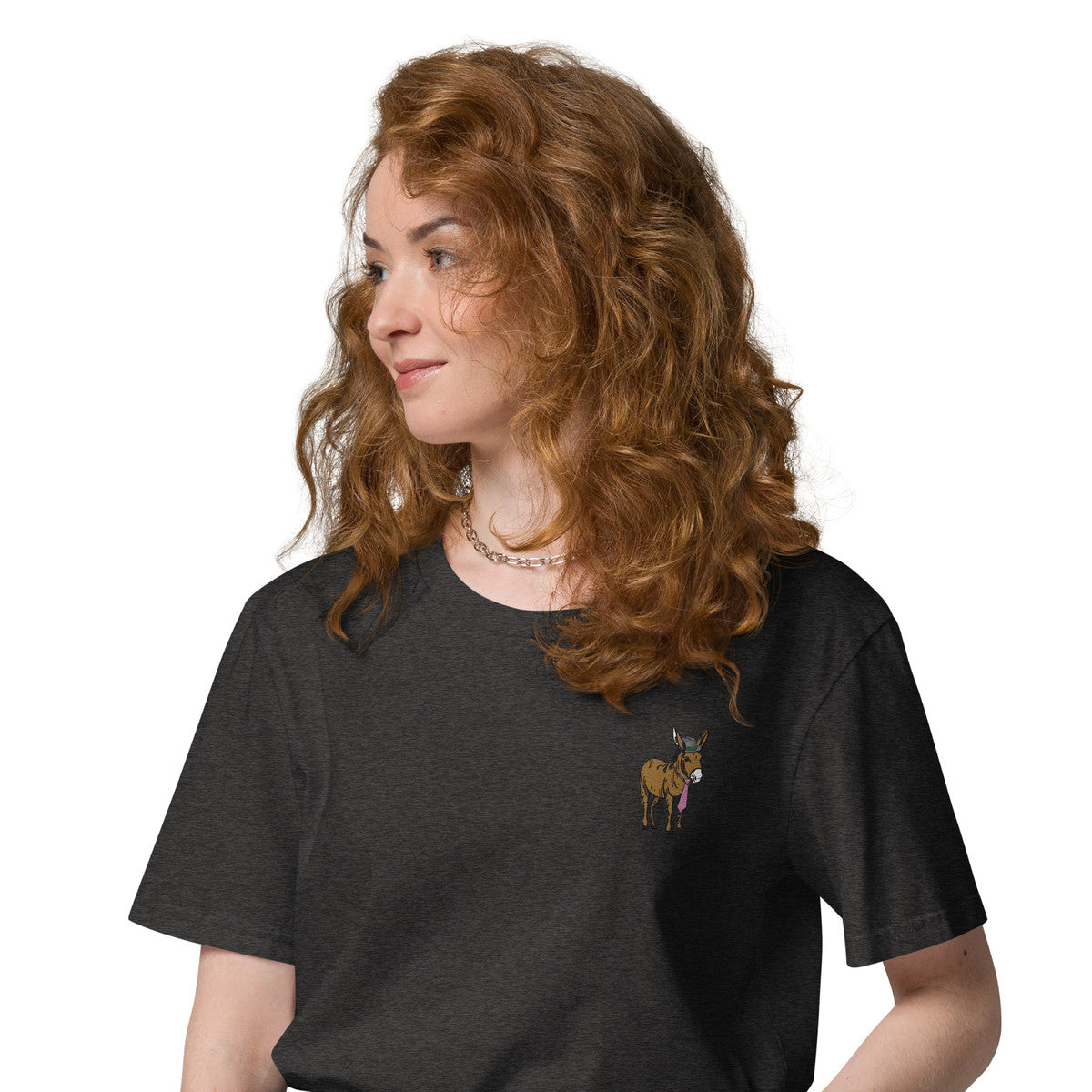 Smart Ass Actual Life Organic Cotton Embroidered T-Shirt