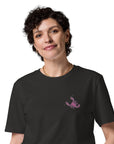 Scorpion Knittin' Up In The Wild Organic Cotton Embroidered T-Shirt