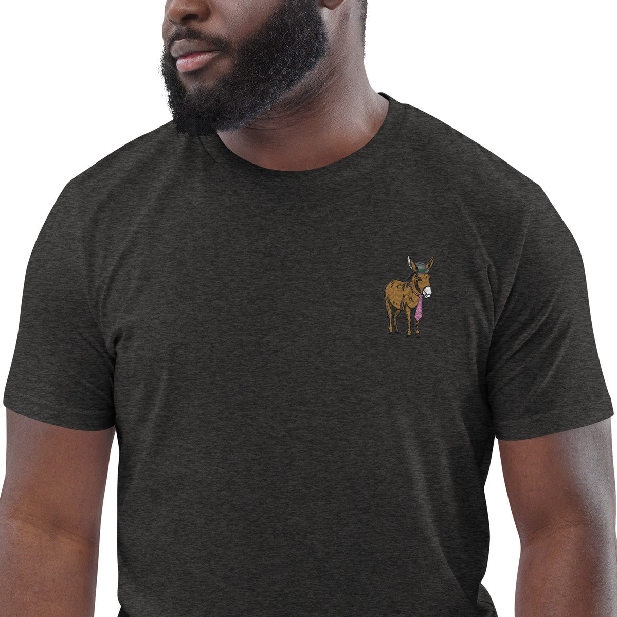 Smart Ass Actual Life Organic Cotton Embroidered T-Shirt