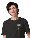 The Cassette Monkey Organic Cotton Embroidered T-Shirt