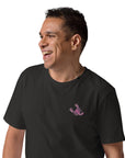 Scorpion Knittin' Up In The Wild Organic Cotton Embroidered T-Shirt