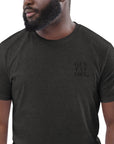 GUSTATORY Melbourne Coffee Scene Organic Cotton Embroidered T-Shirt