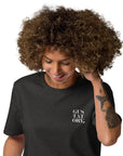 GUSTATORY Tokyo Coffee Scene Organic Cotton Embroidered T-Shirt