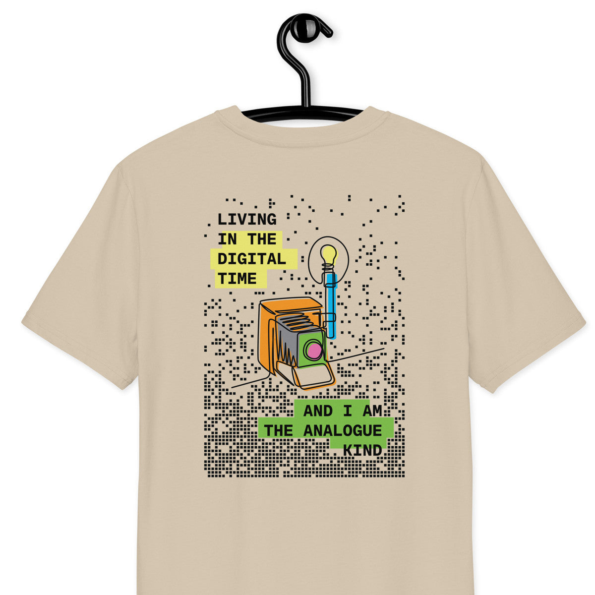 Camera Digital Time x Analogue Kind Organic Cotton T-Shirt
