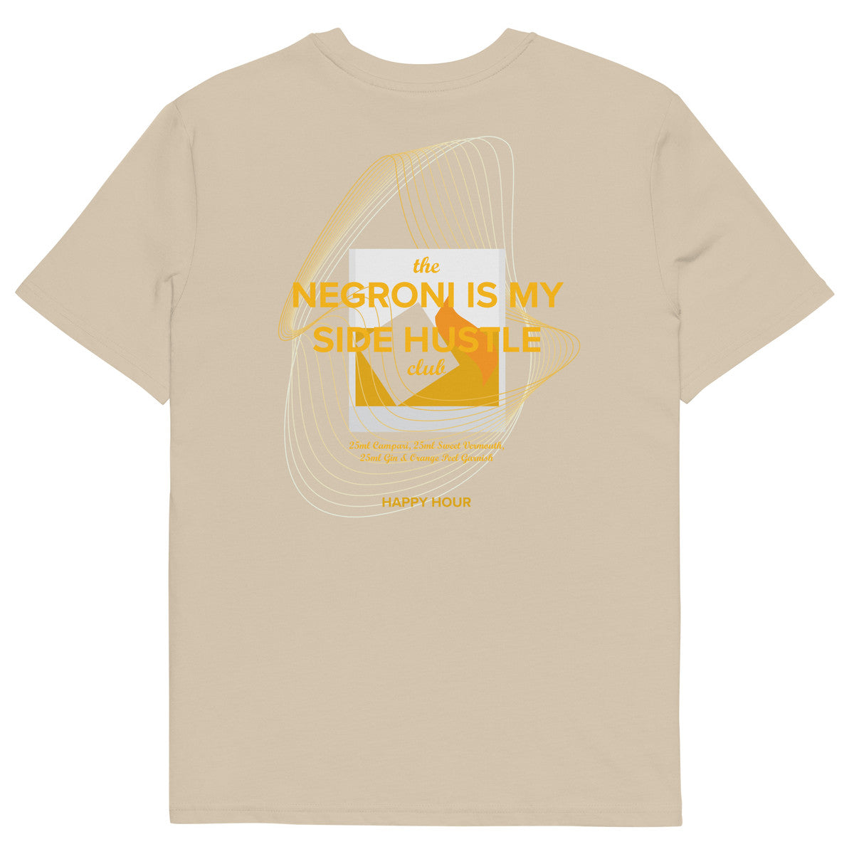 Negroni Is My Side Hustle Club Organic Cotton T-Shirt