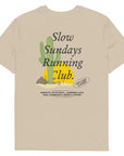 Cactus Slow Sundays Running Club Organic Cotton T-Shirt