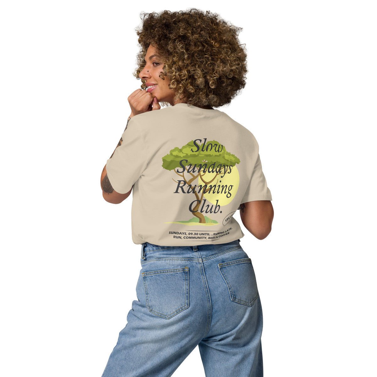 Savannah Slow Sundays Running Club Organic Cotton T-Shirt