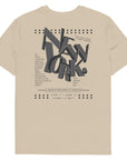GUSTATORY New York Coffee Scene Organic Cotton Embroidered T-Shirt