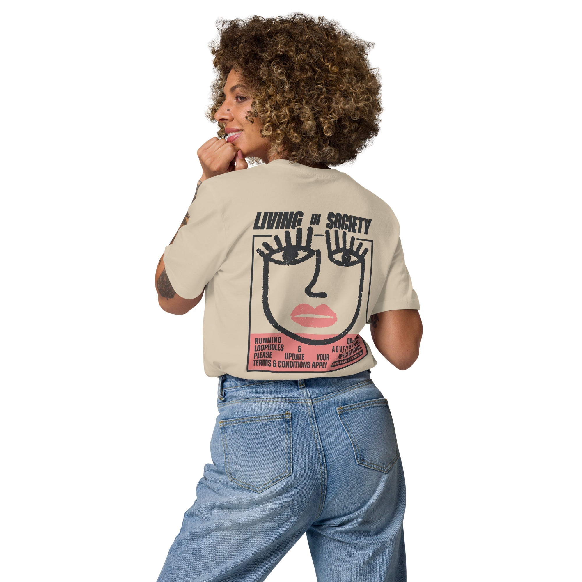 06 Living In Society EDITIONS Organic Cotton T-Shirt
