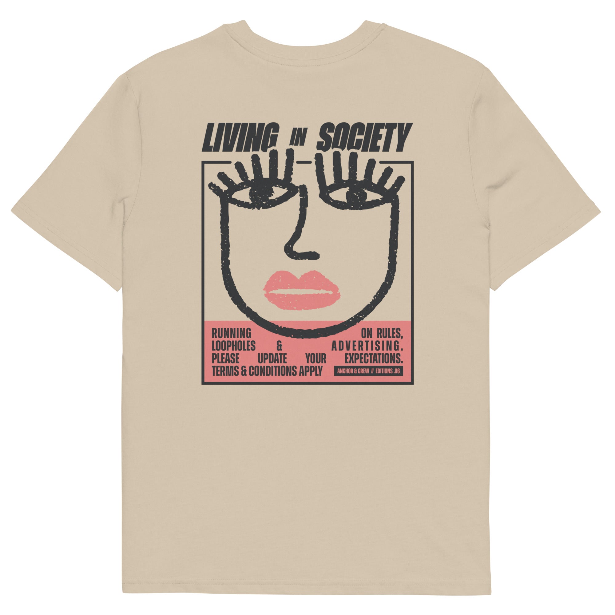 06 Living In Society EDITIONS Organic Cotton T-Shirt