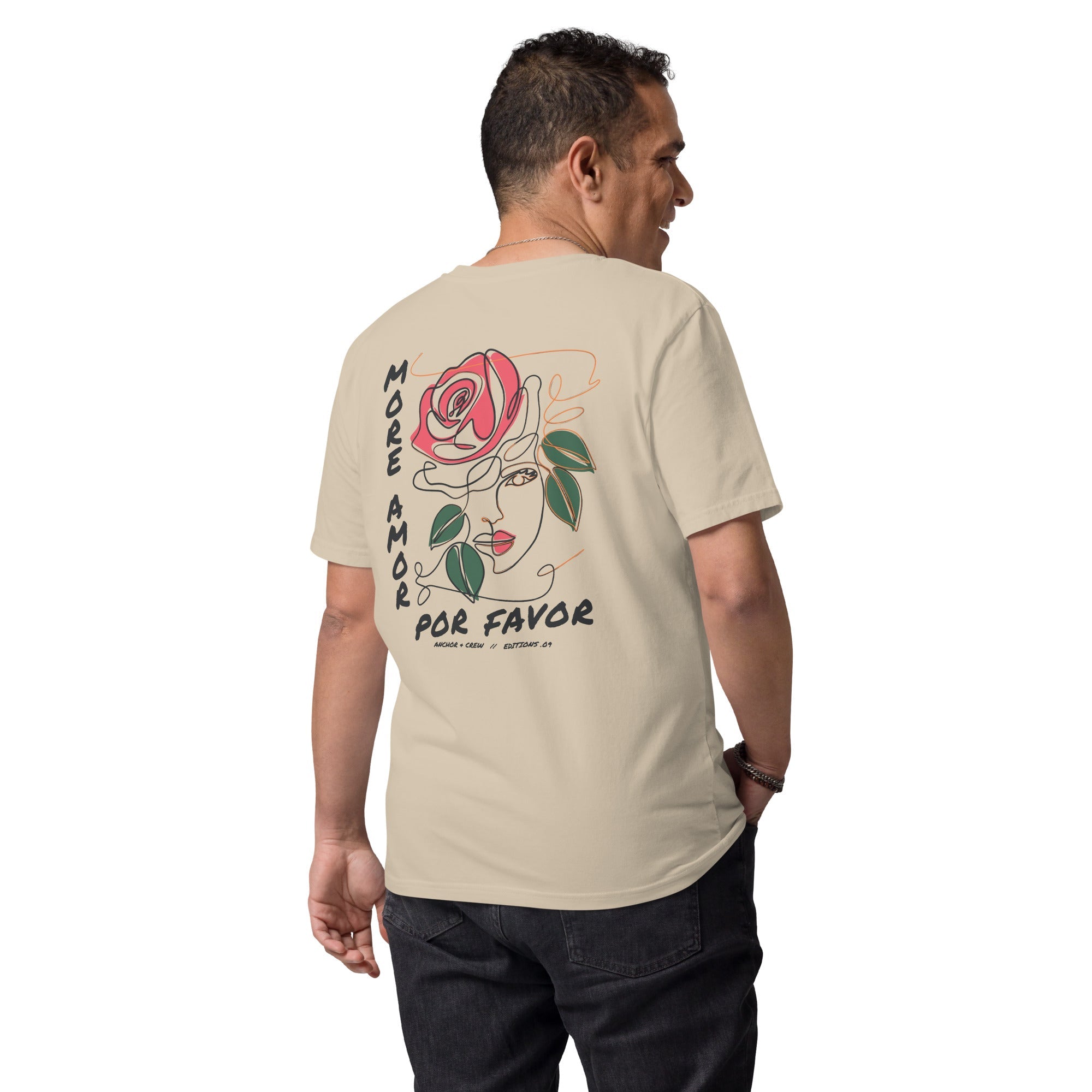 09 More Amor Por Favor EDITIONS Organic Cotton T-Shirt
