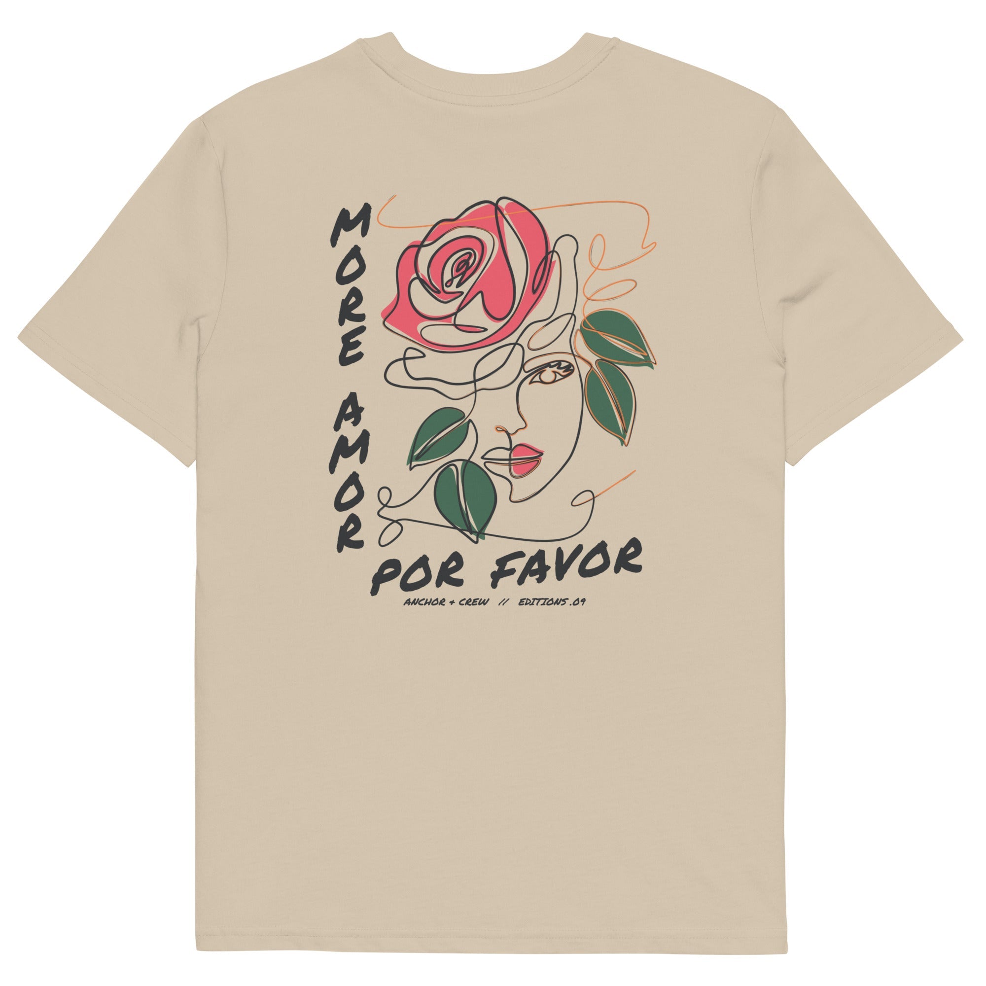 09 More Amor Por Favor EDITIONS Organic Cotton T-Shirt