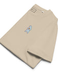 Polar Bear Day Out In The Wild Organic Cotton Embroidered T-Shirt