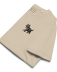 Cool Cat Actual Life Organic Cotton Embroidered T-Shirt