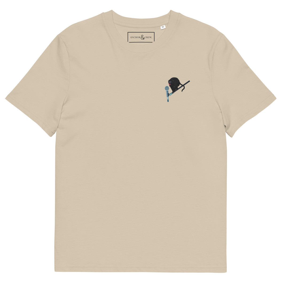 The Artist Monkey Organic Cotton Embroidered T-Shirt