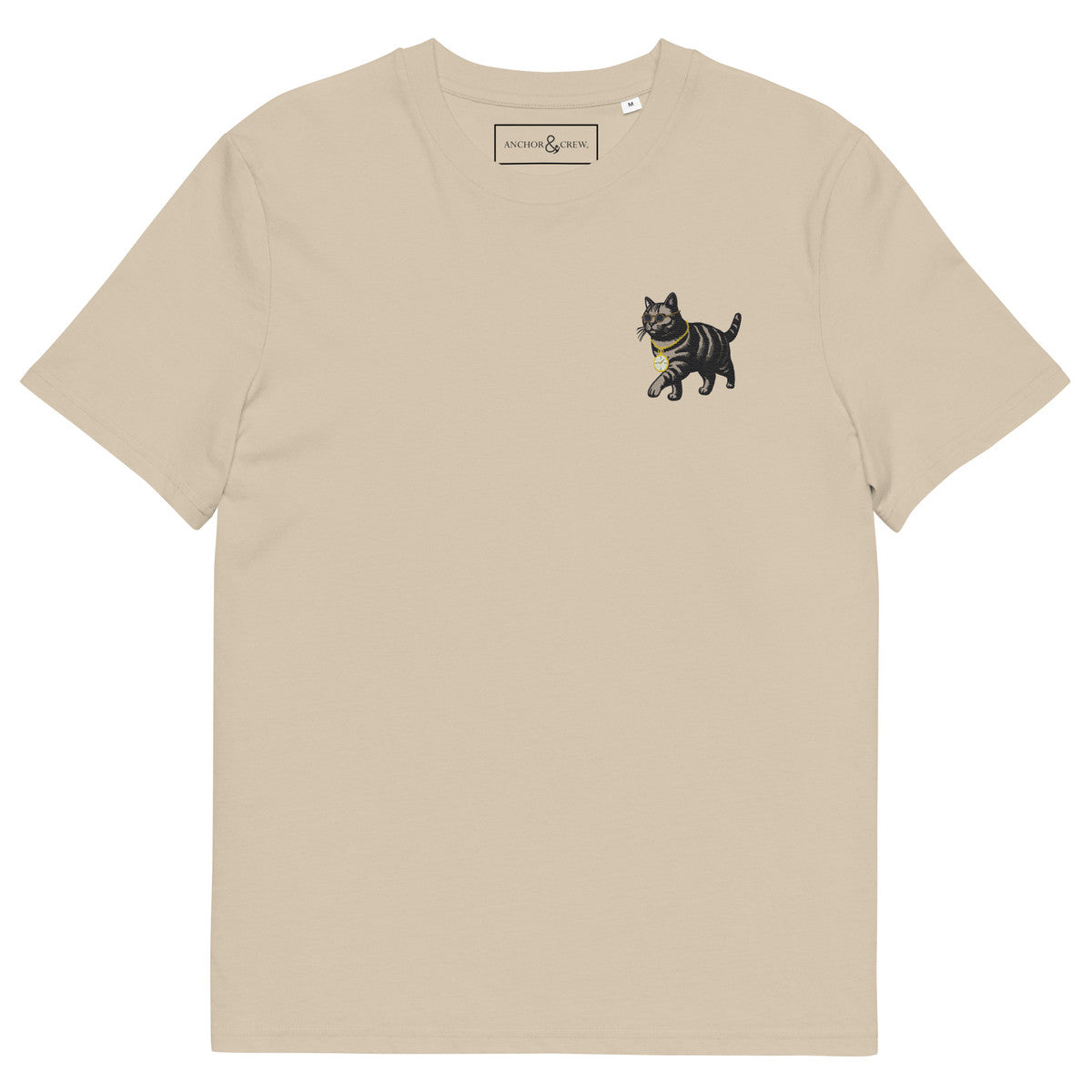 Cool Cat Actual Life Organic Cotton Embroidered T-Shirt