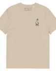 Dapper Duck Actual Life Organic Cotton Embroidered T-Shirt