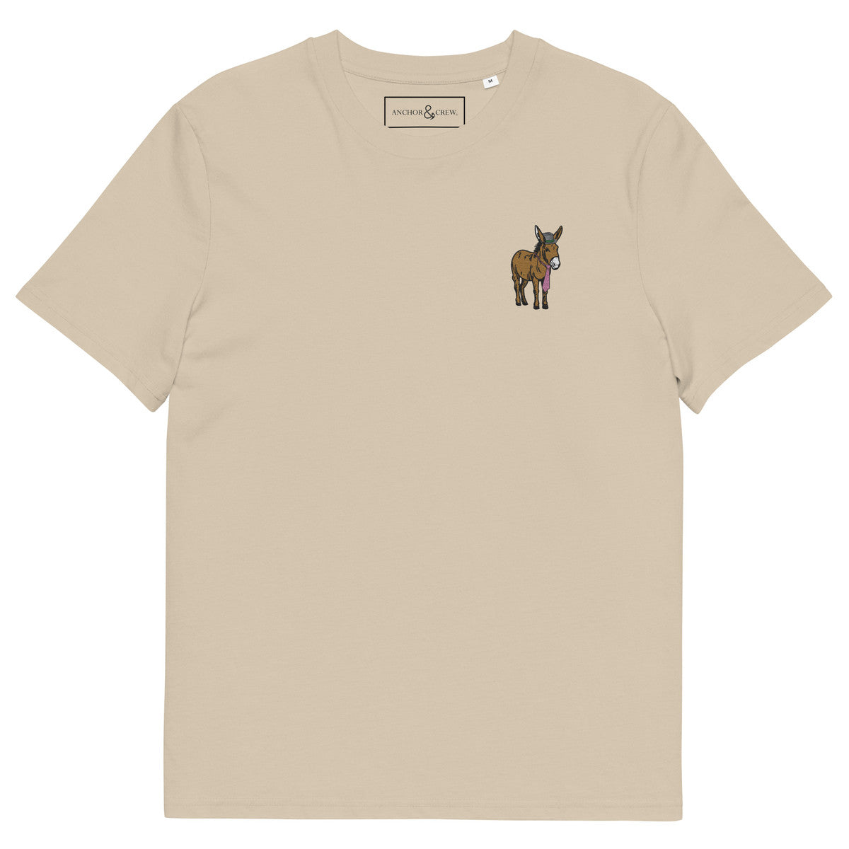 Smart Ass Actual Life Organic Cotton Embroidered T-Shirt