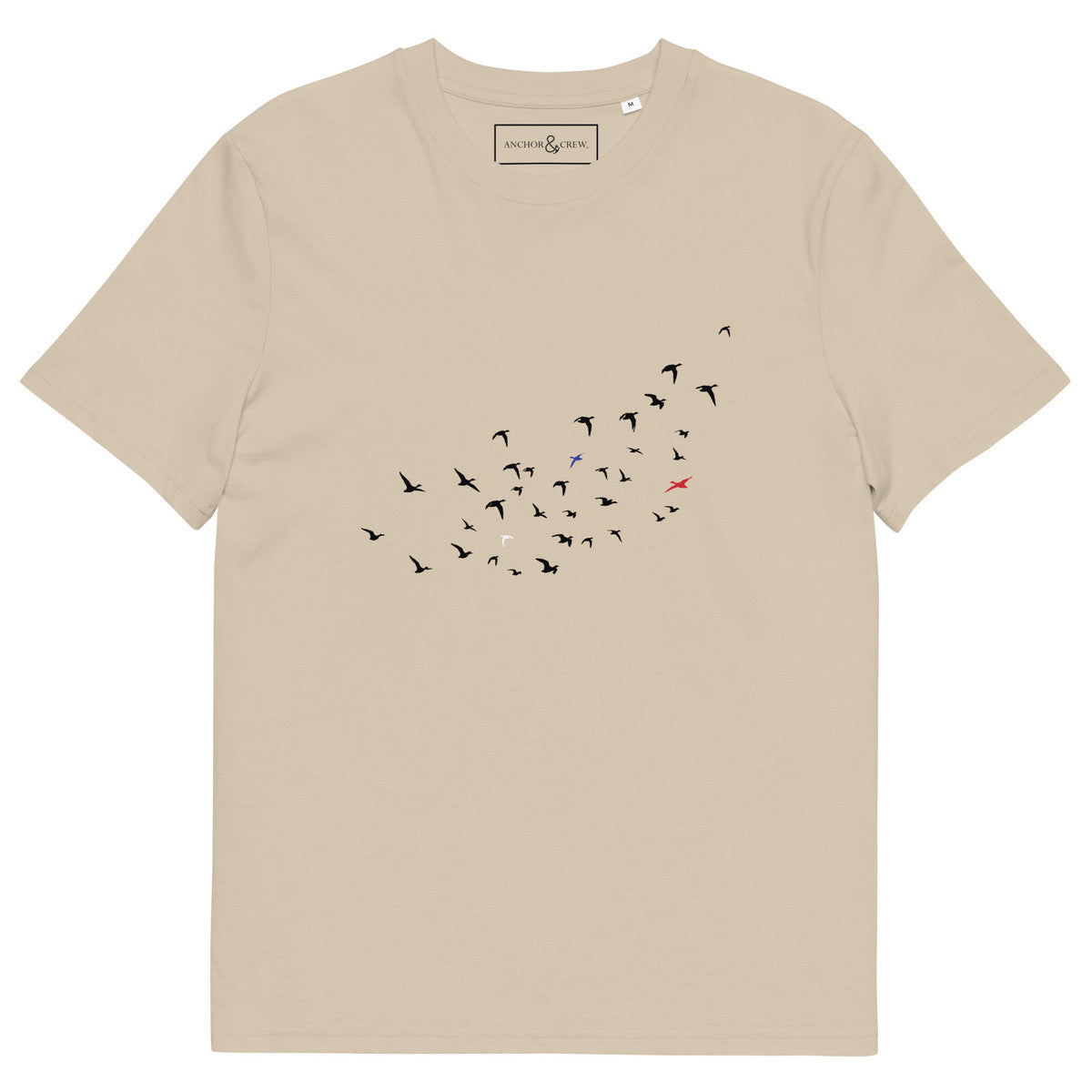 Birds Where's William Going? Organic Cotton T-Shirt
