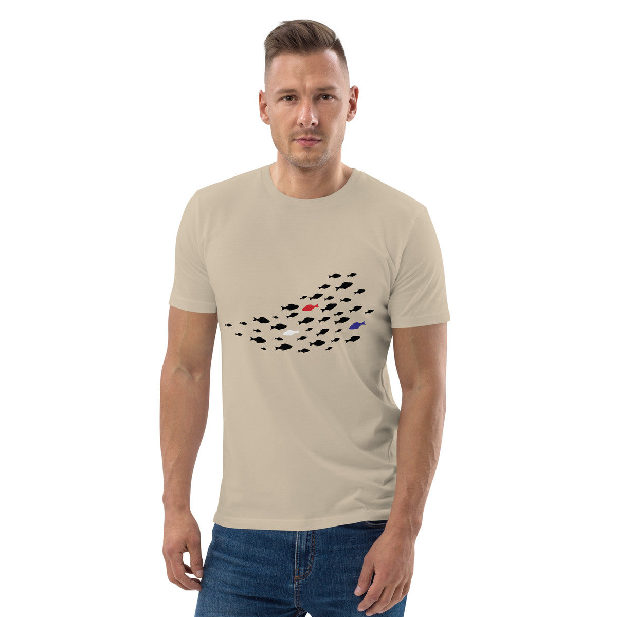 Fish Where's William Going? Organic Cotton T-Shirt