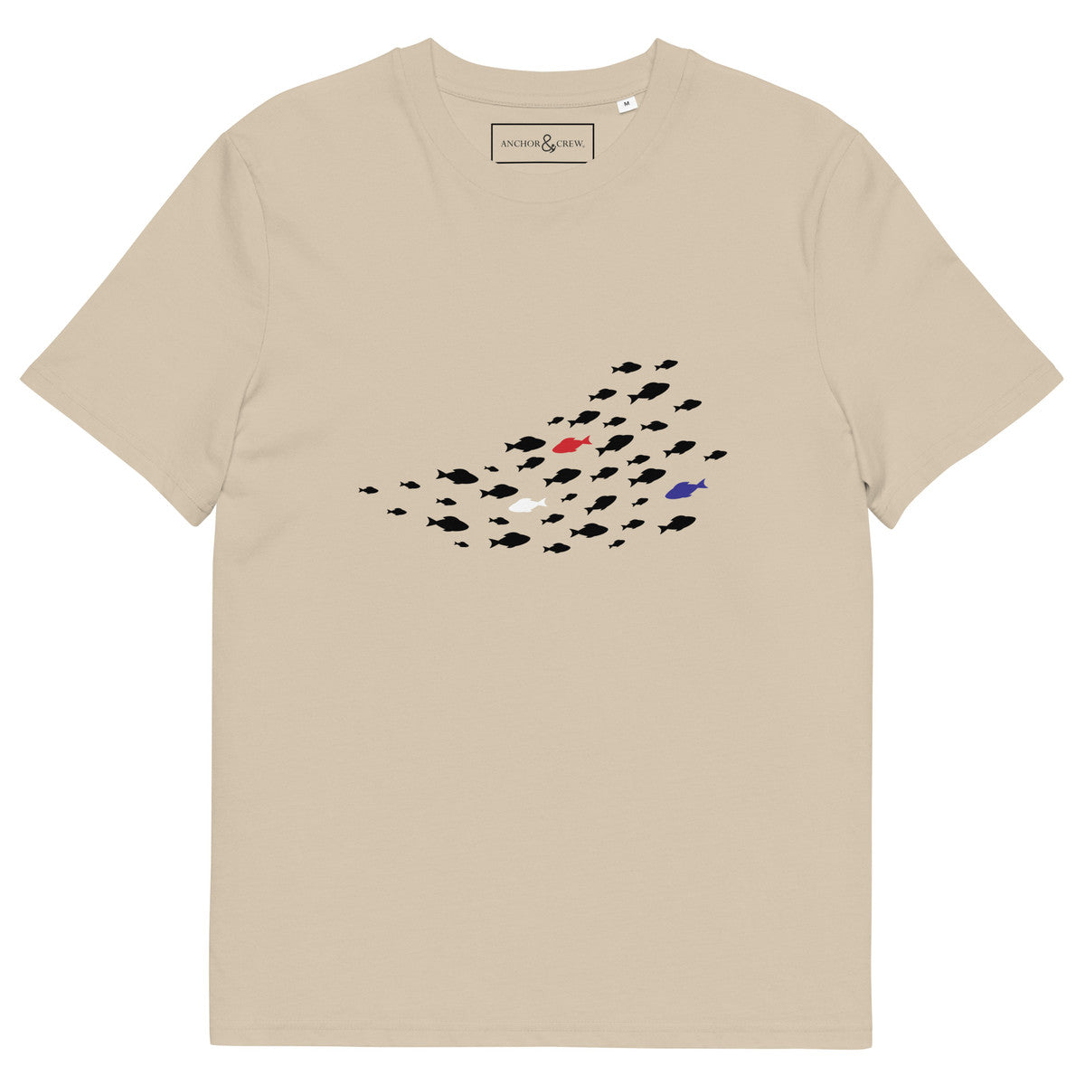 Fish Where's William Going? Organic Cotton T-Shirt