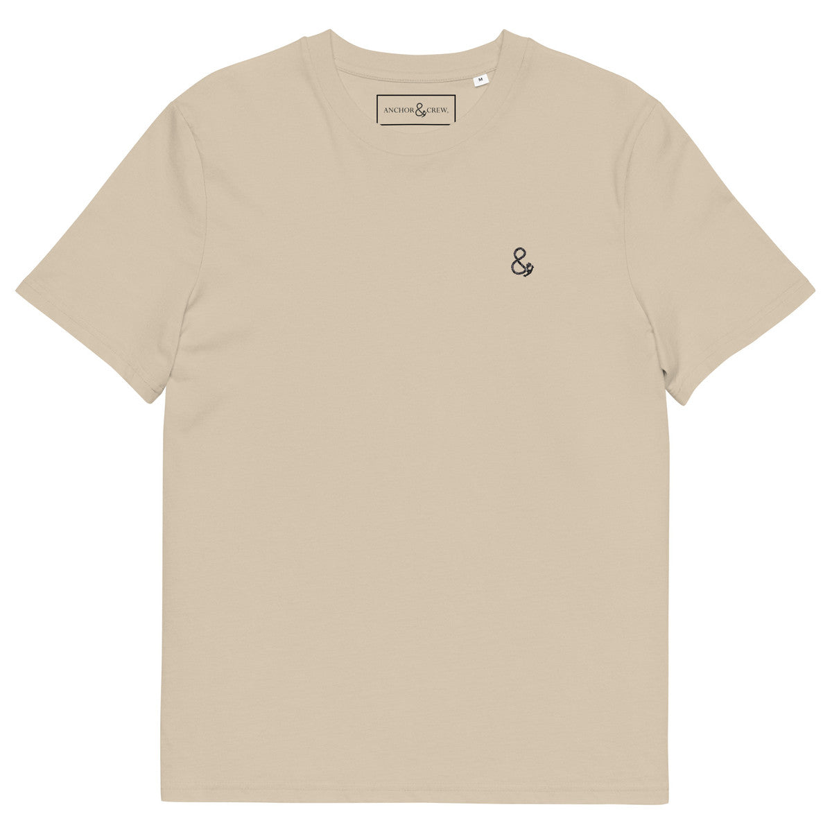 Ampersand Signature Organic Cotton Embroidered T-Shirt